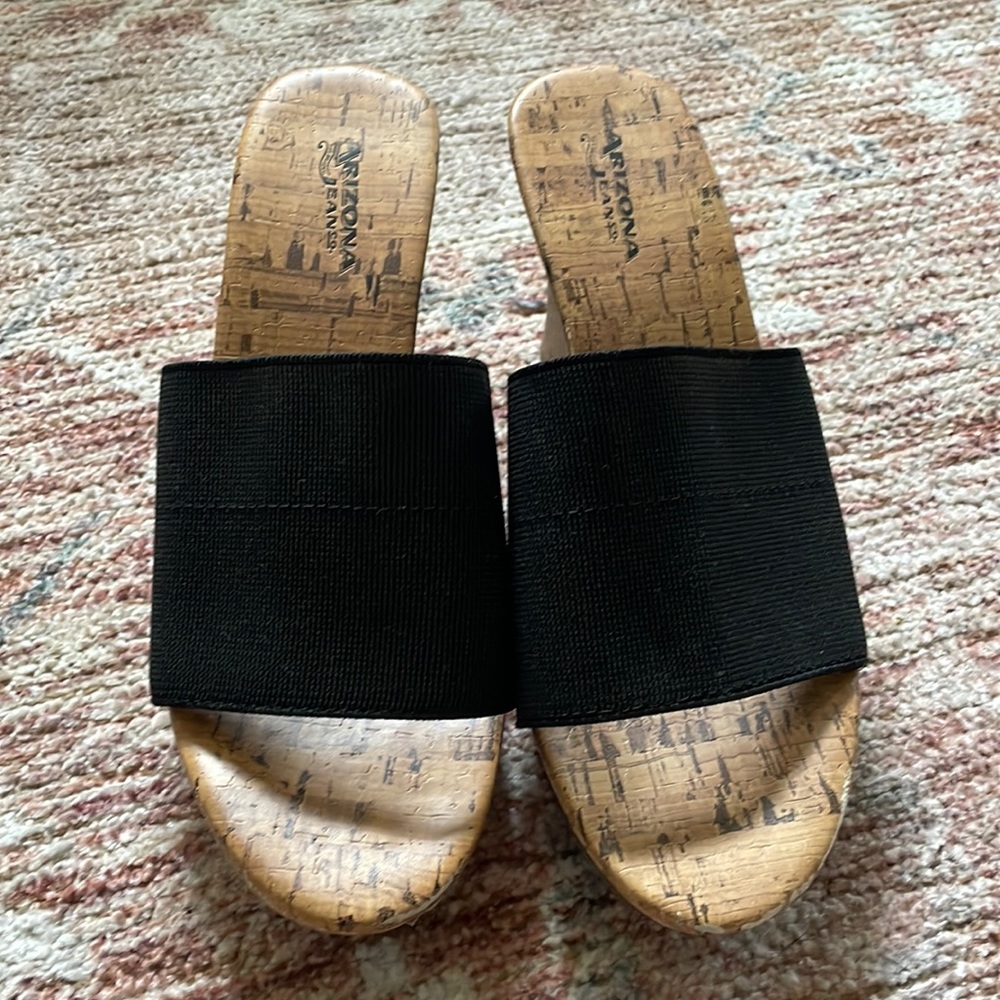 Platform wedge sandal